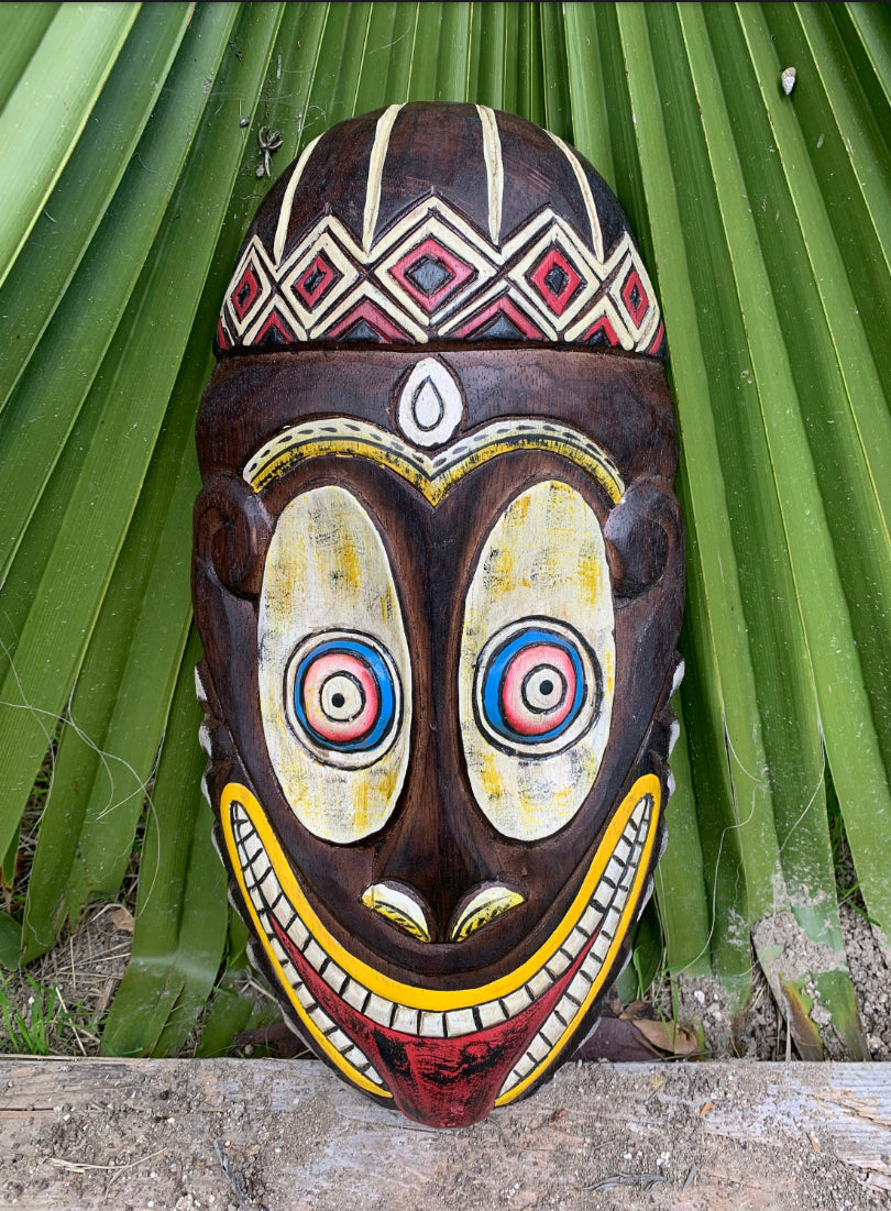 Tiki Esemble Collection Vivid store Color Island Mask Decor ,Free Ship