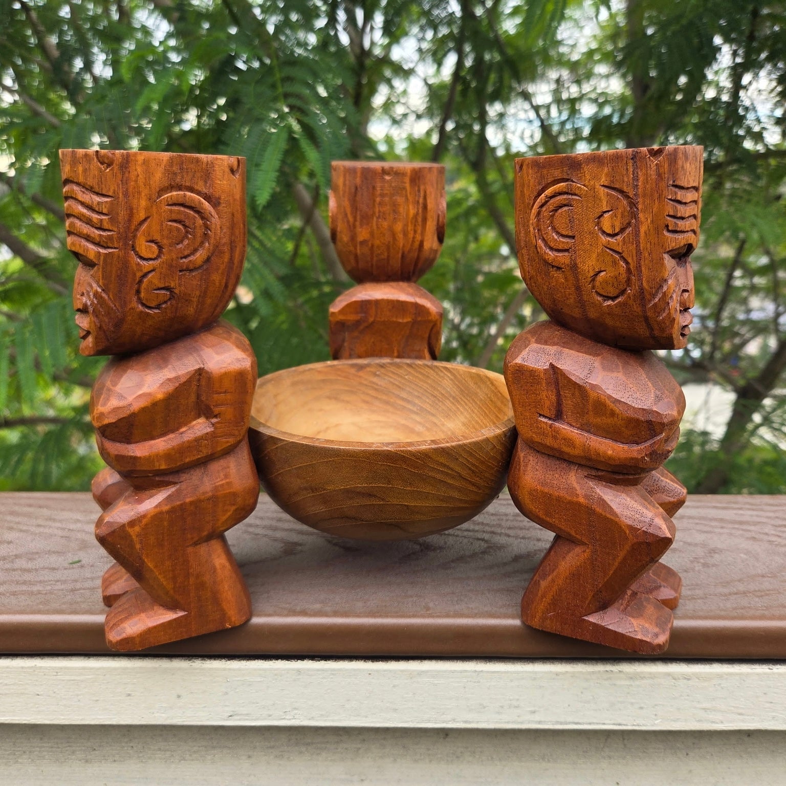 Tiki Half Statues for Your Tiki Bar or Tropical Patio - The Tiki
