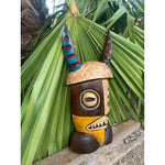 Enchanted Tiki Room Adventureland Trader Sam Wood Mask Tropical Bar SET OF 3