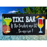 Tiki Bar Cocktail Wall Sign