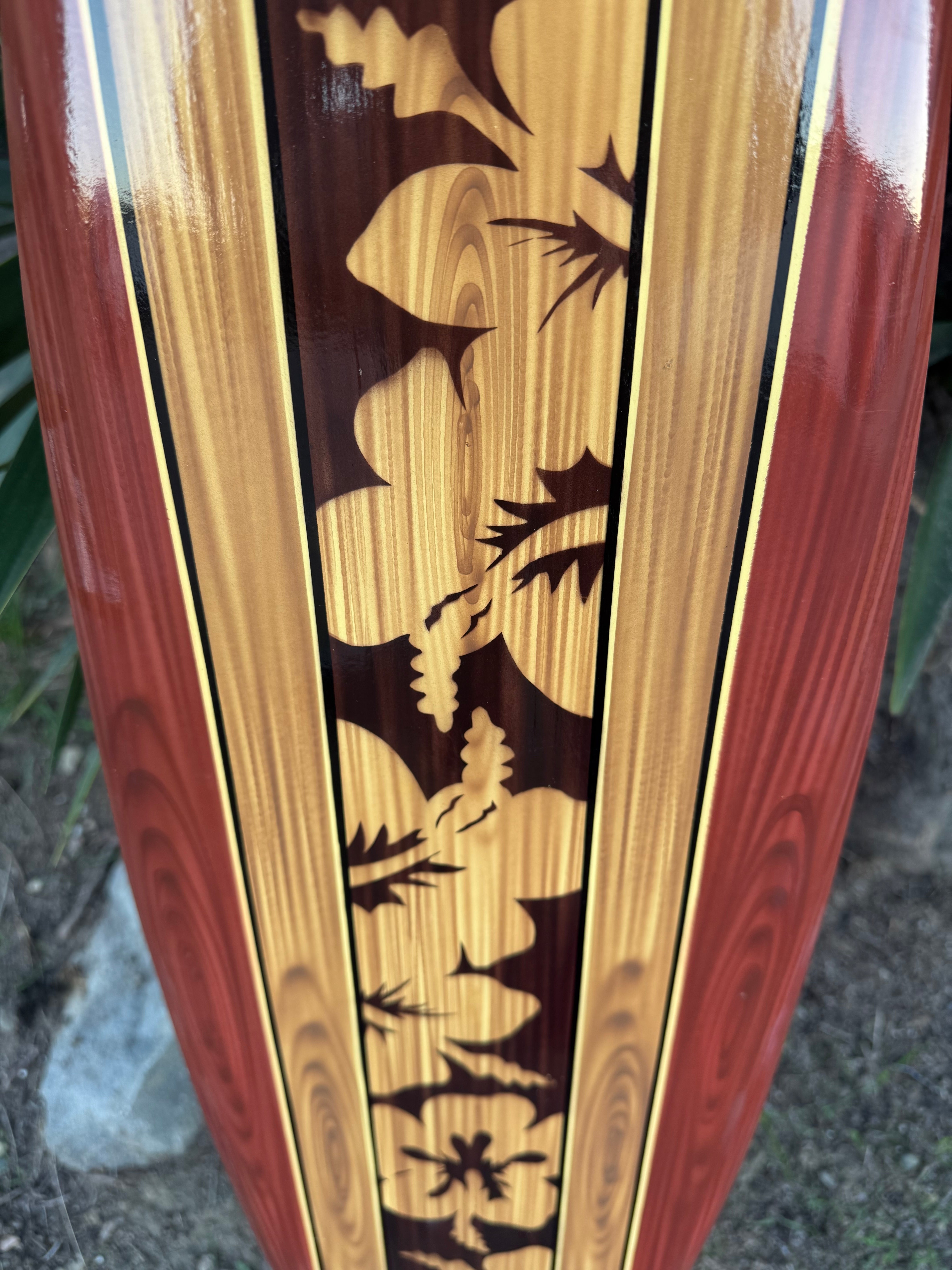Air Brushed Surfboard Signs For Your Tiki Bar or Patio - The Tiki