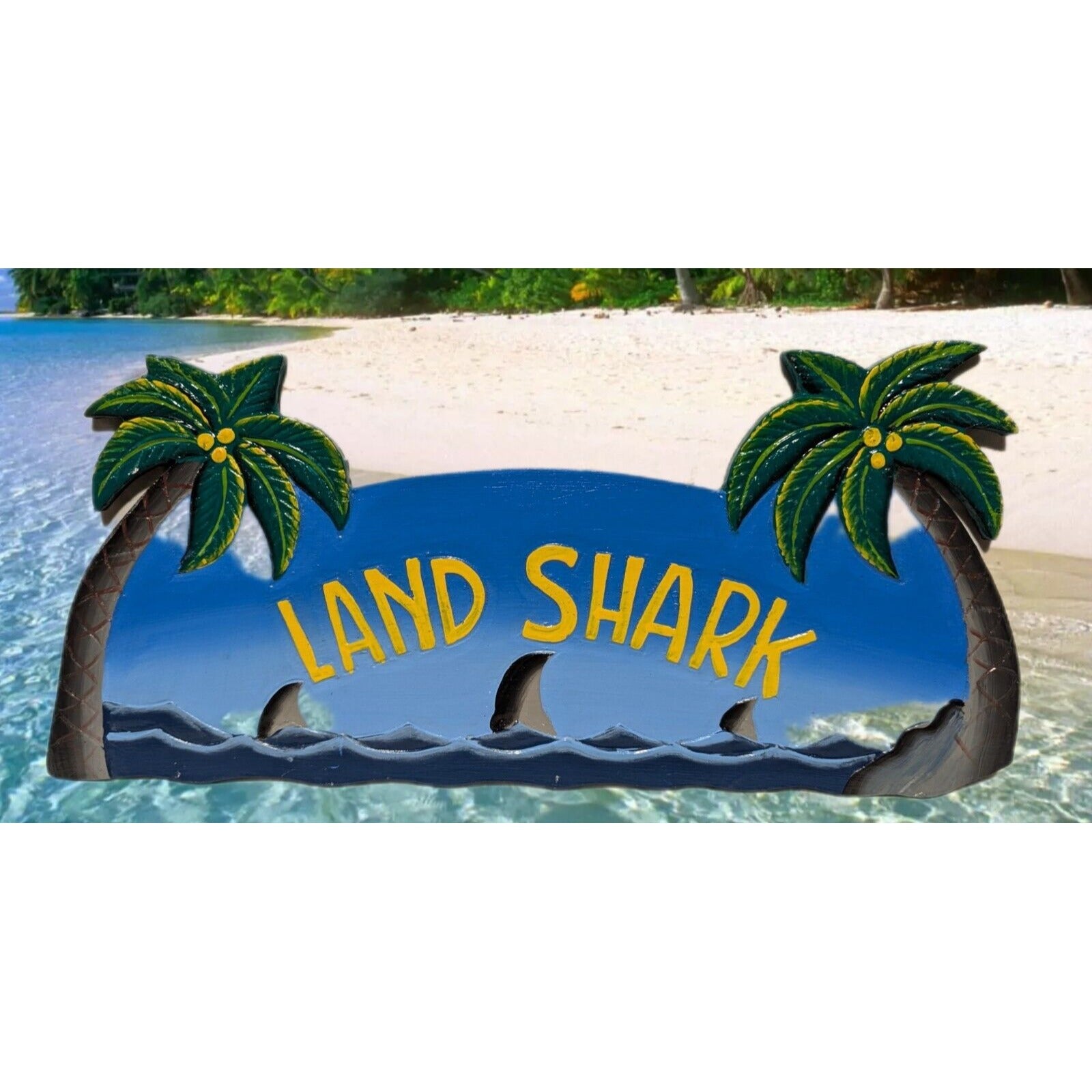Land Shark Tropical Beer Sign