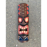 SET OF 3 20" TIKI MASK HAWAIIAN WALL ART ISLAND HOME DECOR TRIBAL BAR TROPICAL