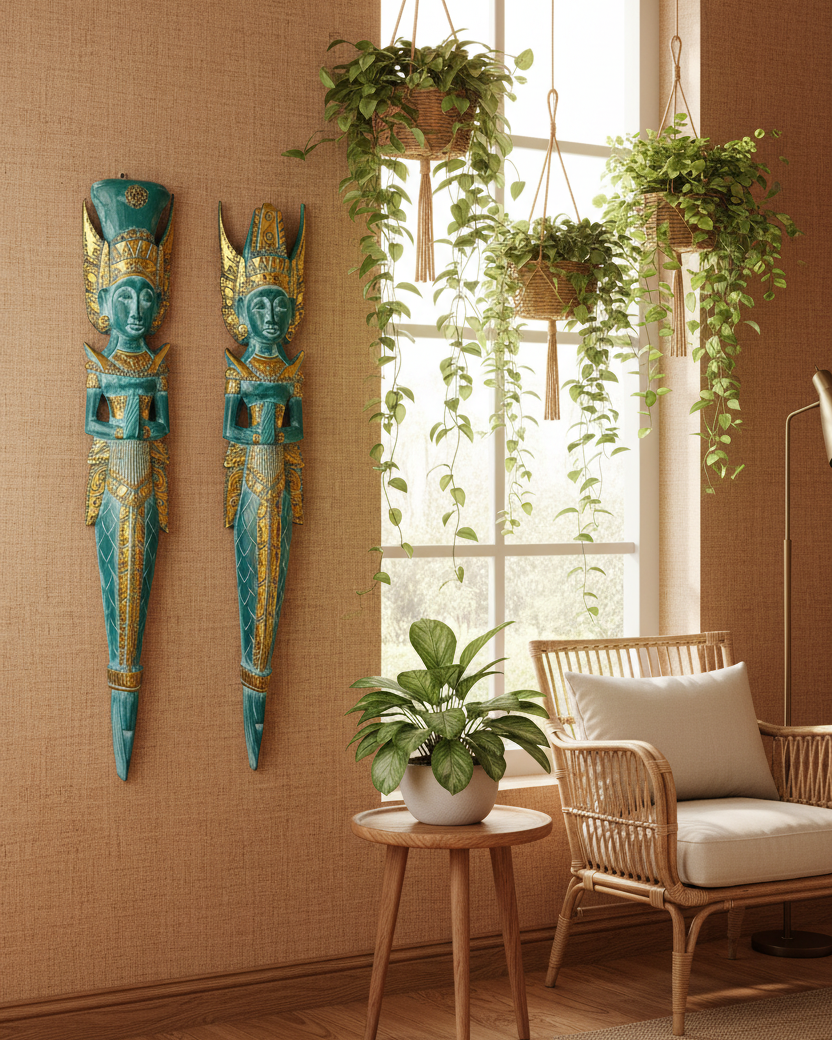 rama and sita hindu wall decor
