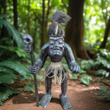 primitive asmat tiki stuate