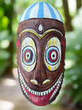 Trader Sam’s Enchanted Tiki Room Tiki Mask Tropical Bar Patio Home Decor 16"x 7"