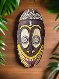 Trader Sam’s Enchanted Tiki Room Tiki Mask Tropical Bar Patio Home Decor 16"x 7"