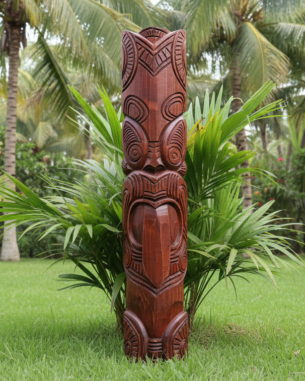 Tiki Half Statues for Your Tiki Bar or Tropical Patio - The Tiki