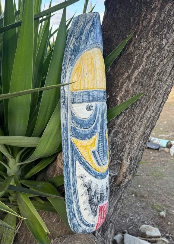 Adventureland Enchanted Tiki Room Mask 24"x 6" inches