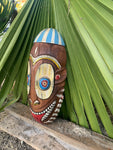 Trader Sam’s Enchanted Tiki Room Tiki Mask Tropical Bar Patio Home Decor 16"x 7"