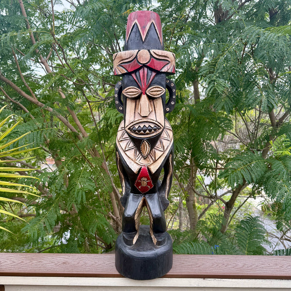 Enchanted Tiki Room Inspired Pele Statue Goddess of Fire and