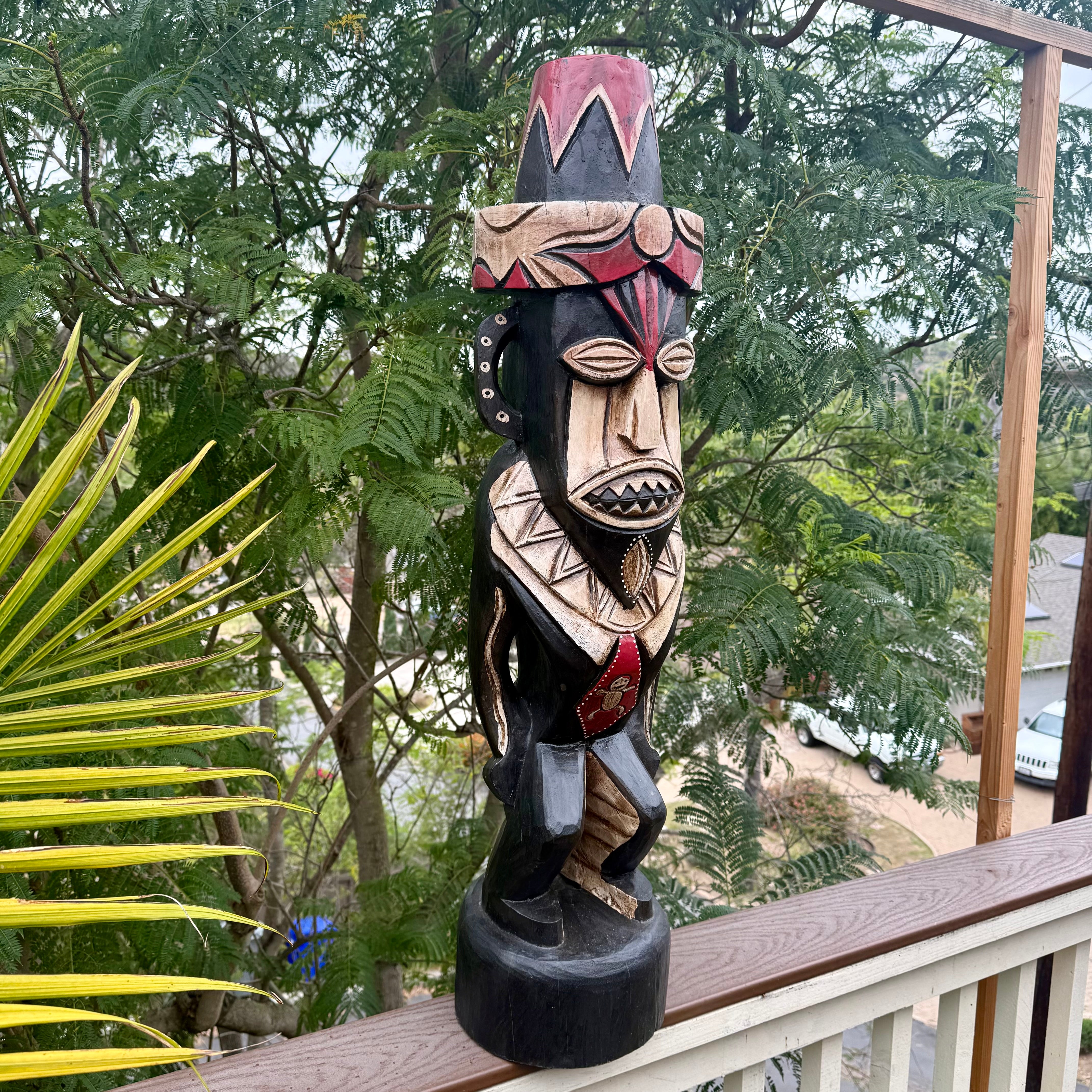 Enchanted Tiki Room Inspired Pele Statue Goddess of Fire and Volcanos ...