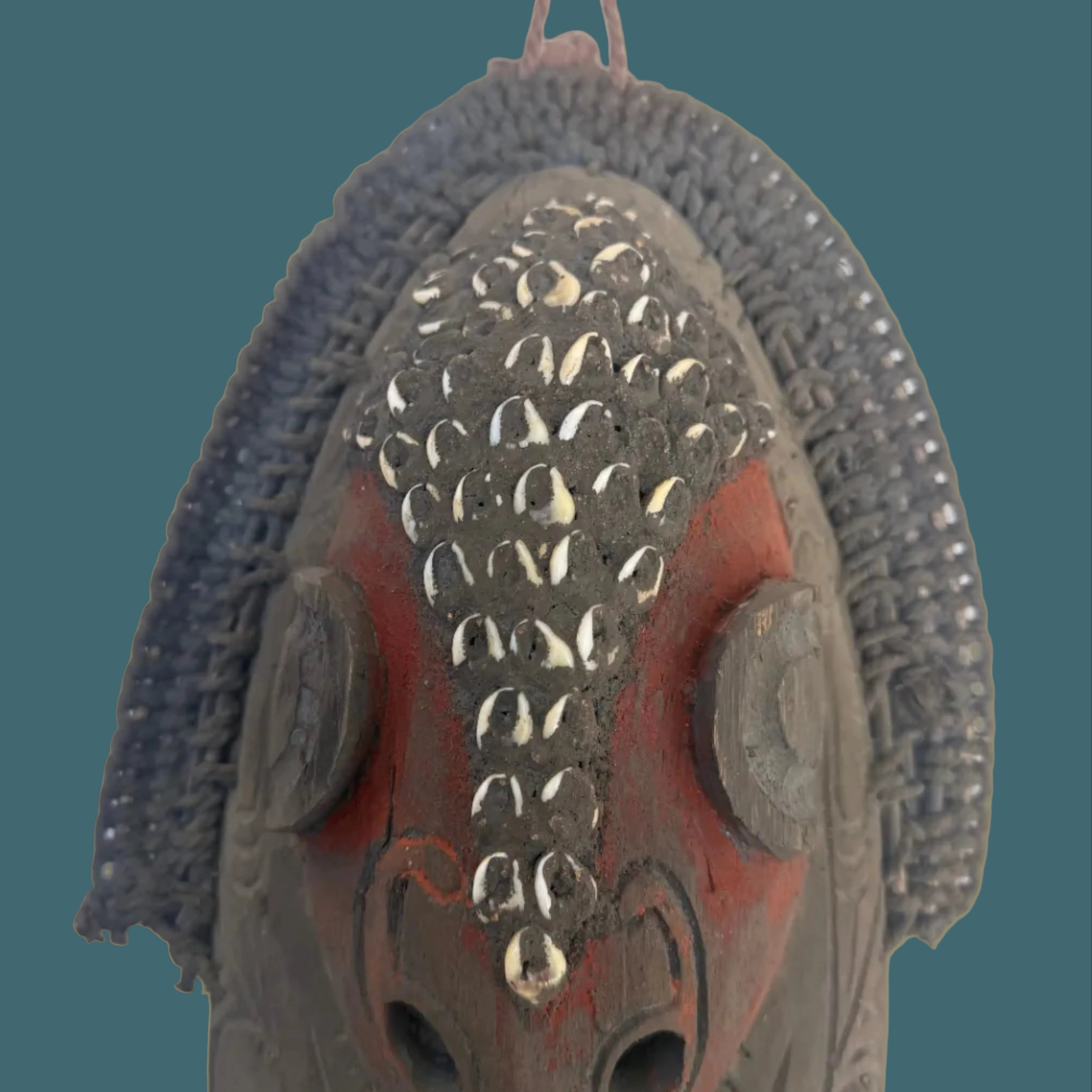 Vintage Papua New Guinea Authentic Sepik River Ceremonial Mask 18