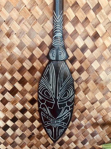 Decorative Tribal Tiki Paddle Nautical Decor Tiki Bar 39"x 6" Inches