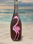 Pink Flamingo Tiki Paddle Patio Bar Decor  39”x 6" in