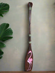 Pink Flamingo Tiki Paddle Patio Bar Decor  39”x 6" in