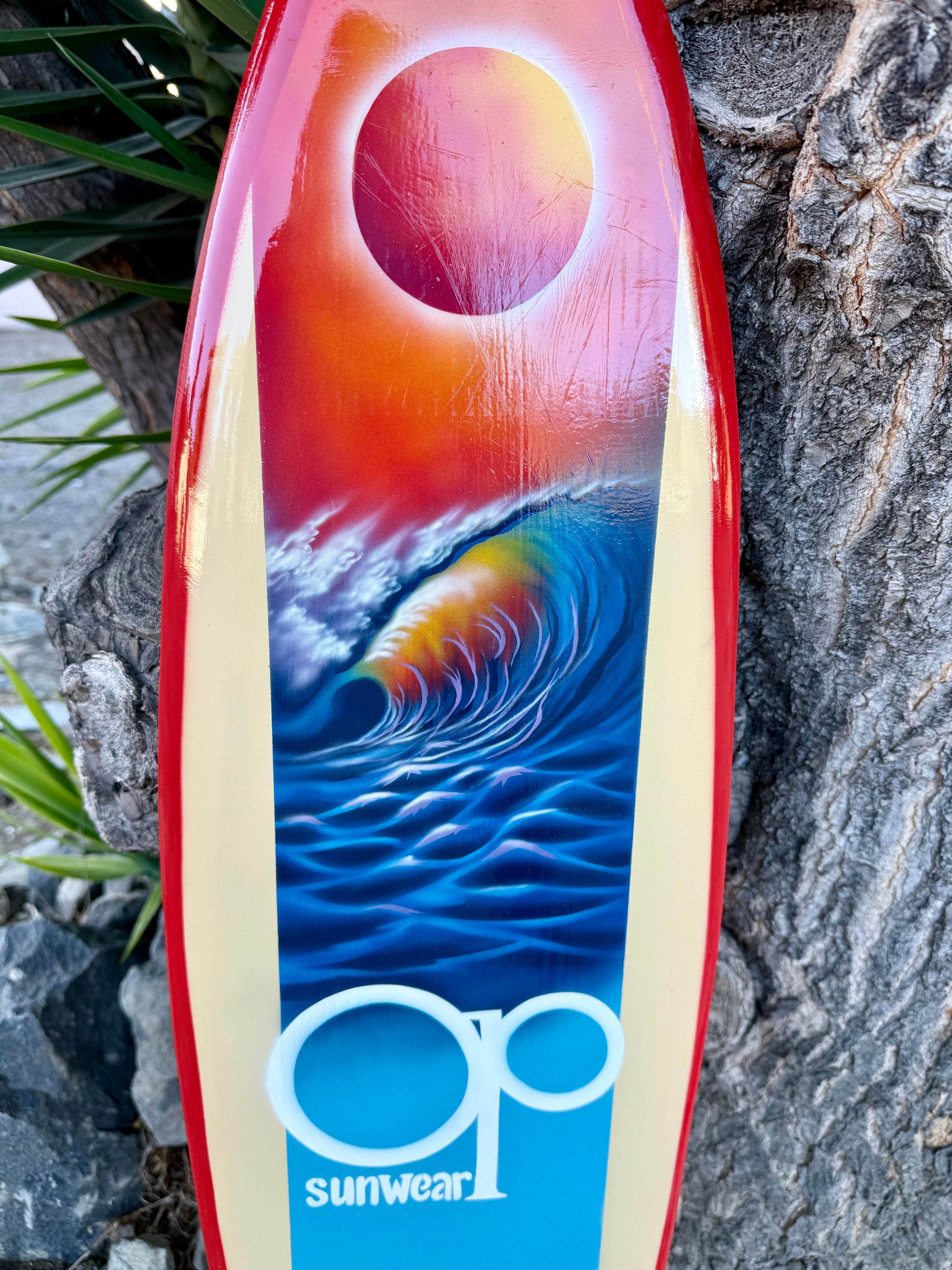 Interlifestyle Tabla de Surf 100 cm Tiki Bar Hawaii, Tabla de Surf