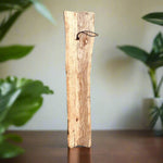 Meditating Buddha Statue Hand Carved Sculpture Pine Wood
