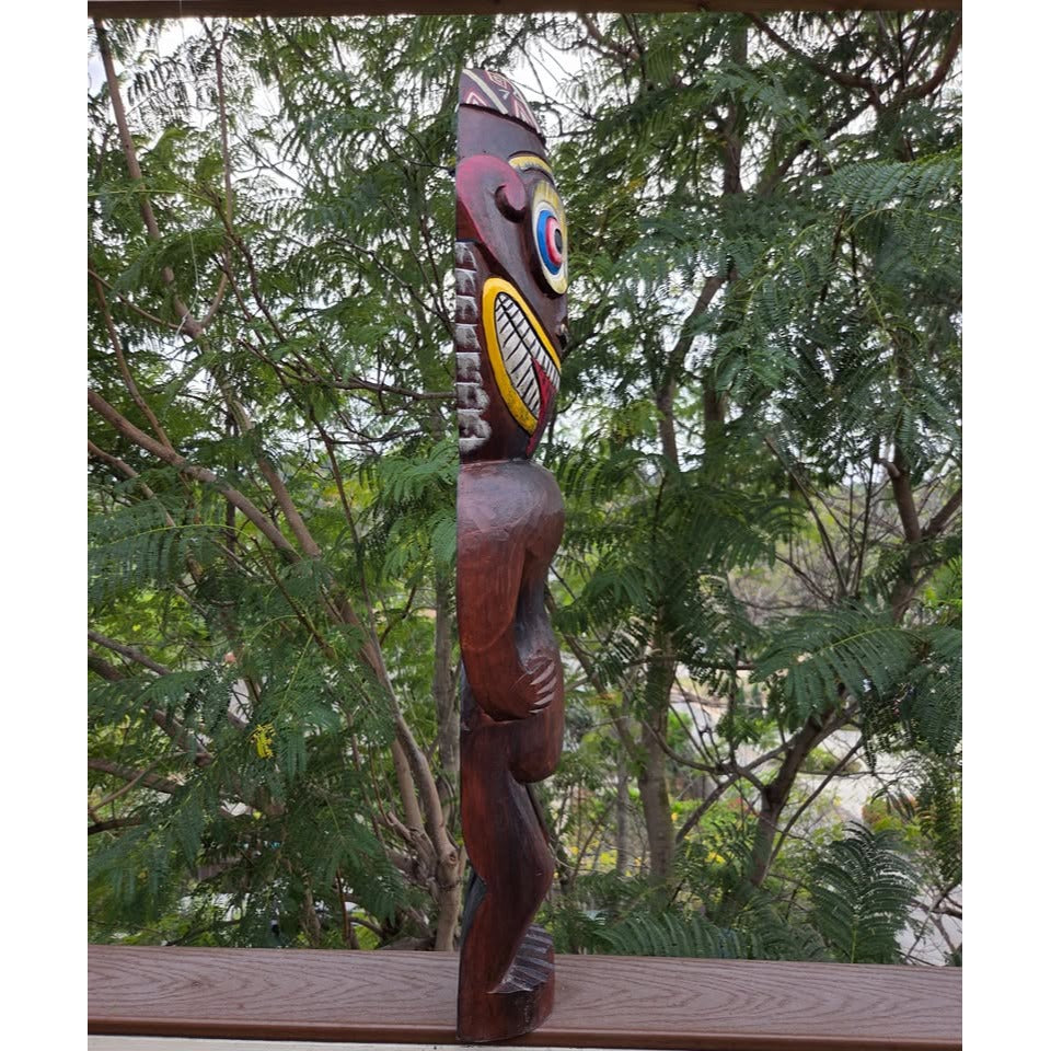 Trader Sam Wood Half Statue Enchanted Tiki Room Adventureland Wall Pla ...