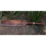 Shits Creek Hand Carved Tropical Wood Paddle 39"x 6" inches