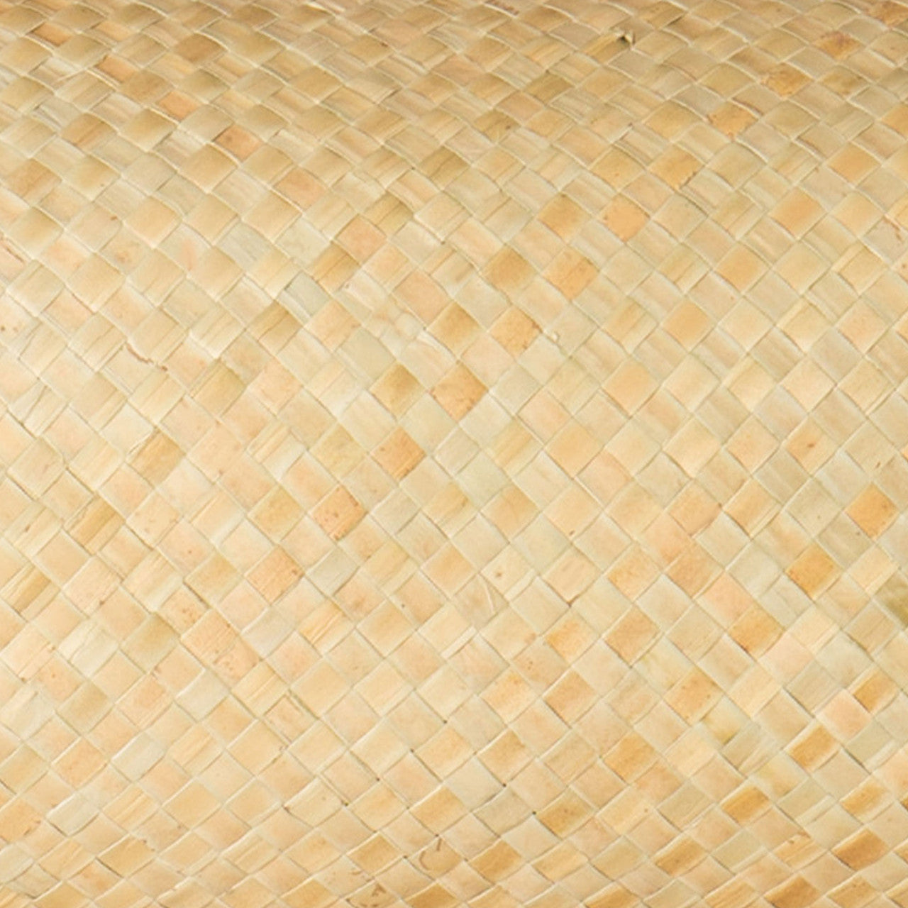 beige woven straw mat texture close-up
