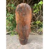 Māori Inspired Tribal Tiki Mask New Zealand Wall Plaque Tropical Bar Patio Decor 20"x 7"