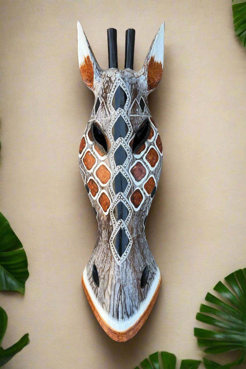 carved-wooden-giraffe-head-mask-with-diamond-pattern-and-earth-tones