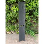 Hand Carved Polynesian Tiki Totem Pole Tropical Patio Bar Decor  39"x 6"in