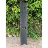 Hand Carved Polynesian Tiki Totem Pole Tropical Patio Bar Decor  39"x 6"in