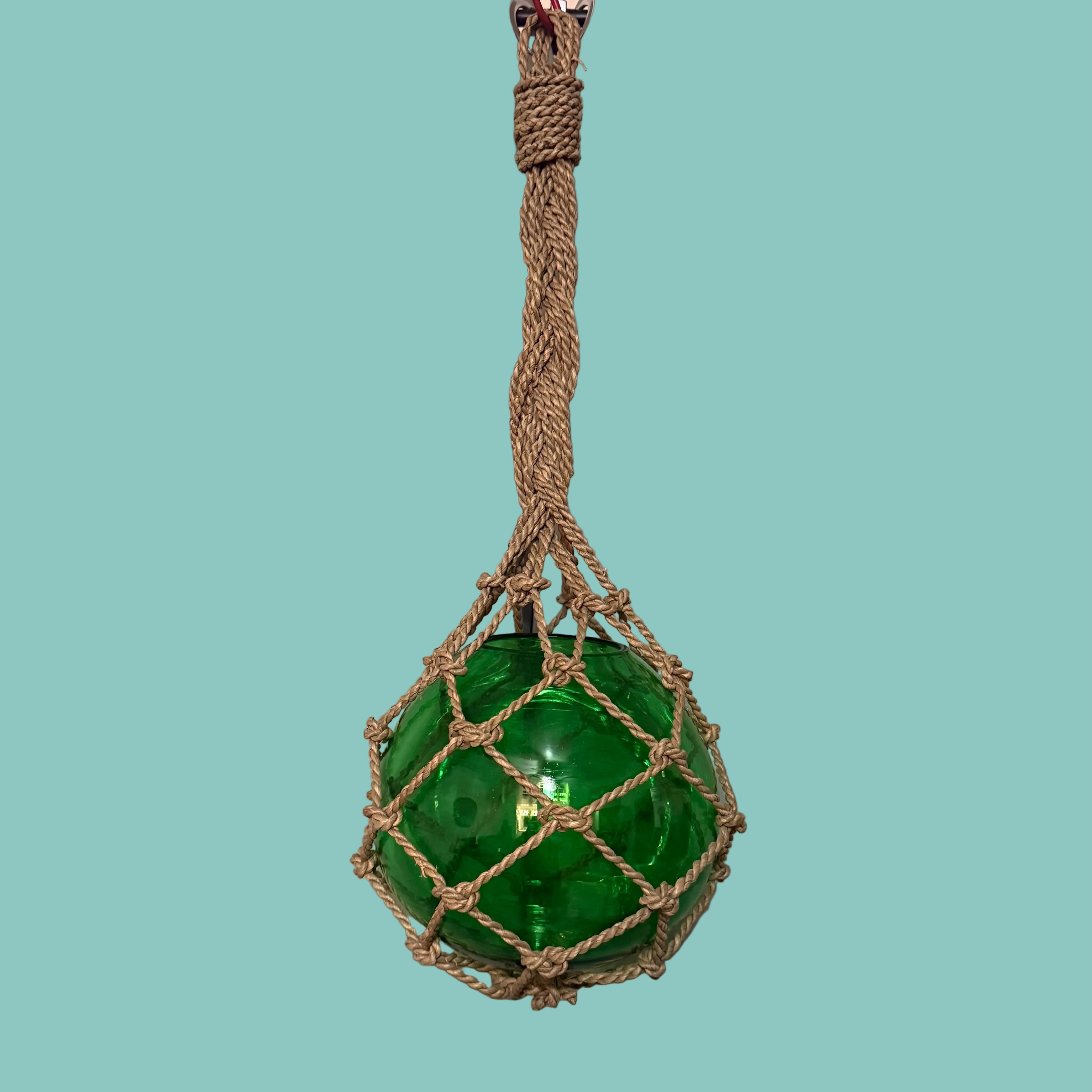 green japanese fishing float