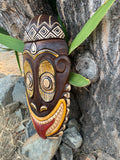 Trader Sam’s Enchanted Tiki Room Tiki Mask Tropical Bar Patio Home Decor 16"x 7"