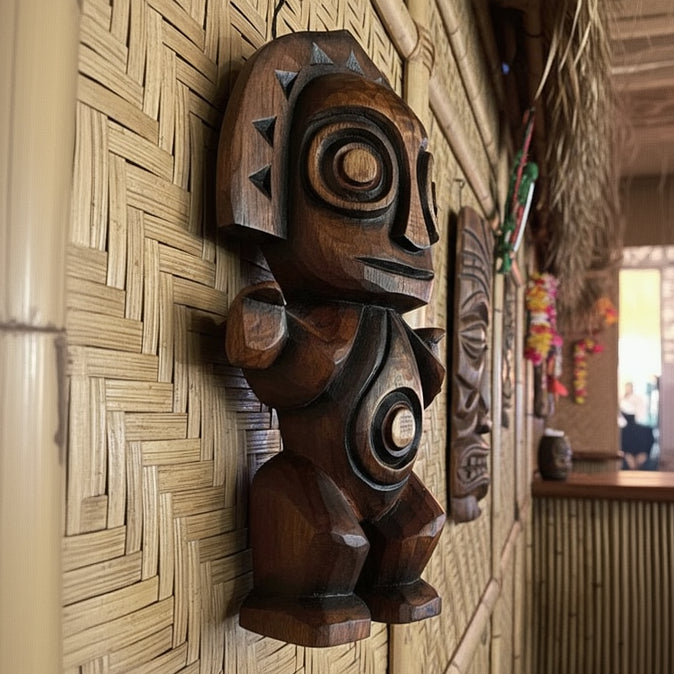 maui disney polynesian hotel statue