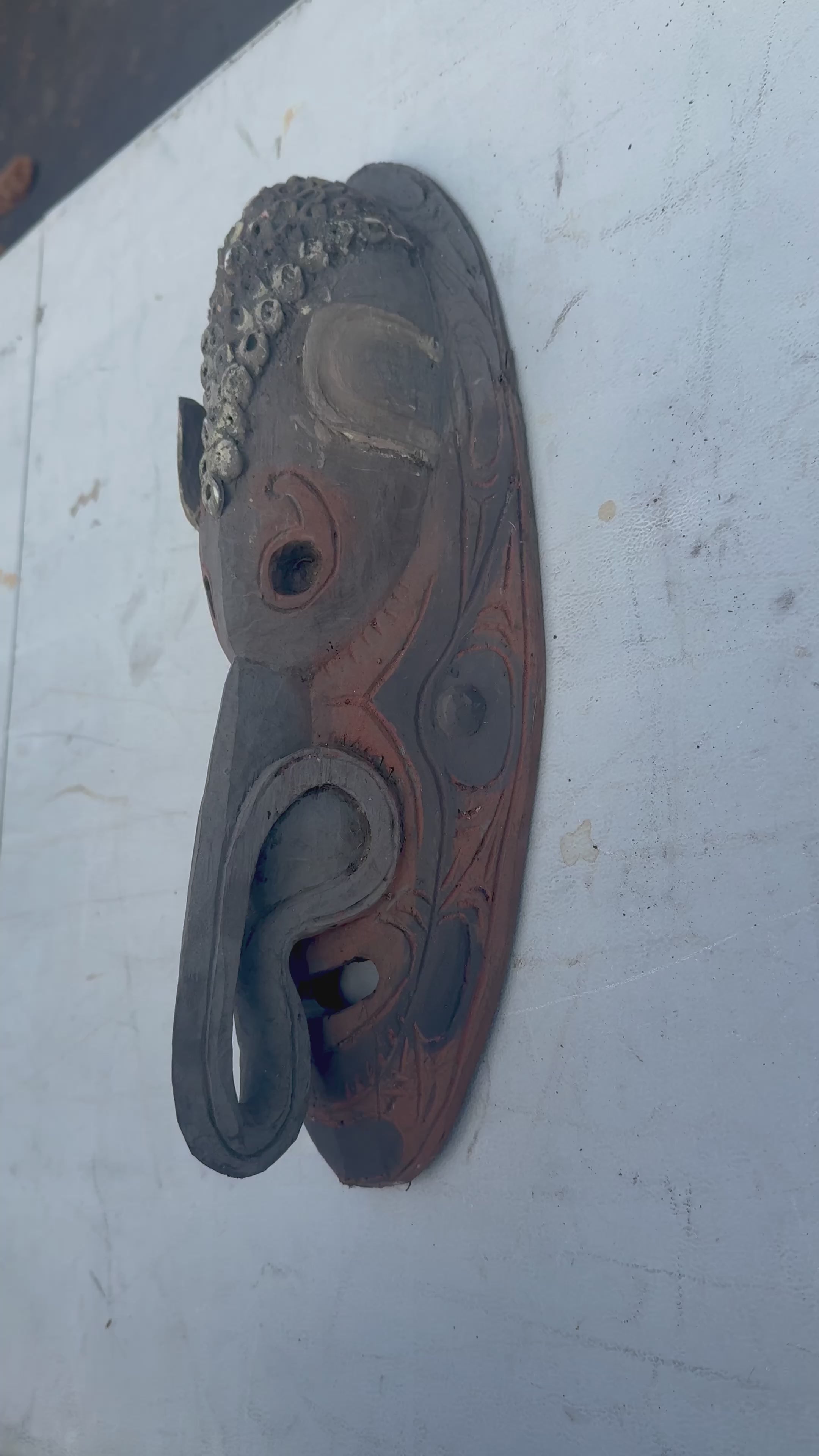 Vintage Papua New Guinea Authentic Sepik River Mask 18