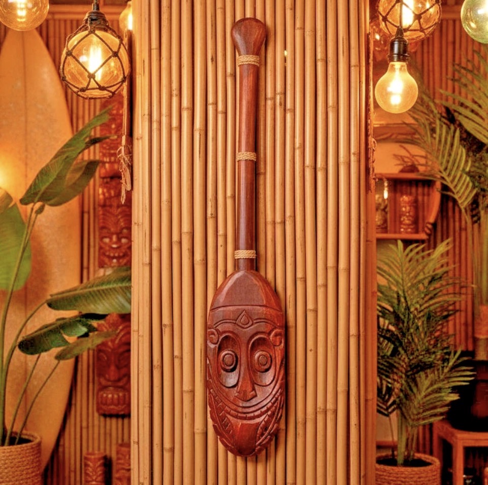 trader sam's tiki paddle