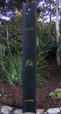 5 Foot Tahitian Tongue Tiki Totem Wood Mask Tribal Tropical Bar Patio Decor 60" x 7/8”